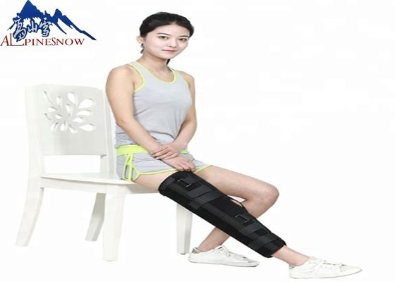 La CINA La fisioterapia ortopedica nera ha munito il gancio di cardini di ginocchio fisso ROM di sostegno del ginocchio per il ginocchio ed il legamento danneggiati fornitore