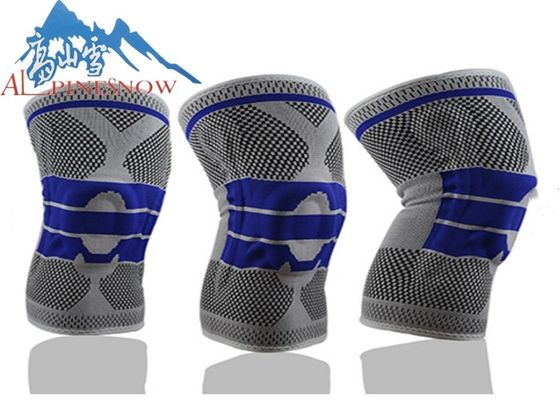La CINA Cinghia tricottata elastico di sostegno del ginocchio del silicio per il campione libero di sport fornitore