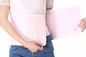 Il colore successivo al parto materiale di rosa della sottopancia del panno elastico per protegge la vita fornitore