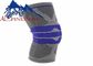 Tessuto elastico del gancio di sostegno del ginocchio dei cuscinetti del silicone della manica 3D del ginocchio di compressione alto fornitore