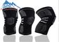 Cinghia tricottata elastico di sostegno del ginocchio del silicio per il campione libero di sport fornitore