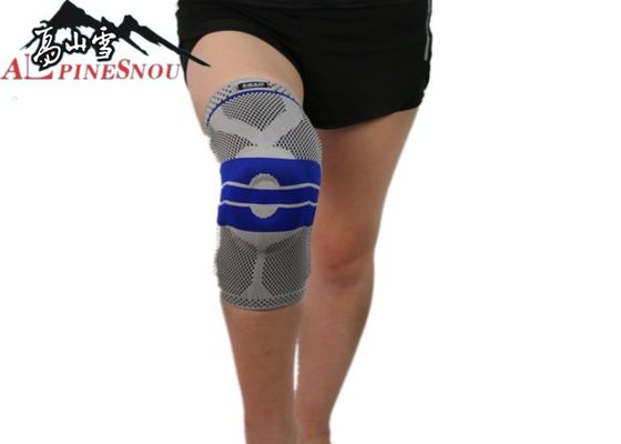 La CINA Manica protettiva del gancio di ginocchio dell'ingranaggio di alti sport elastici del tessuto per le attività all'aperto fornitore