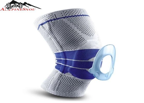 La CINA Amichevole eco- di sport del ginocchio di sostegno della cinghia del cuscinetto di nylon antiurto del silicone fornitore